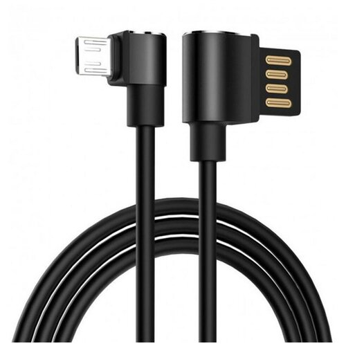 HOCO U78 Кабель USB 2.4A (microUSB - штекер USB) 1.2м, черный