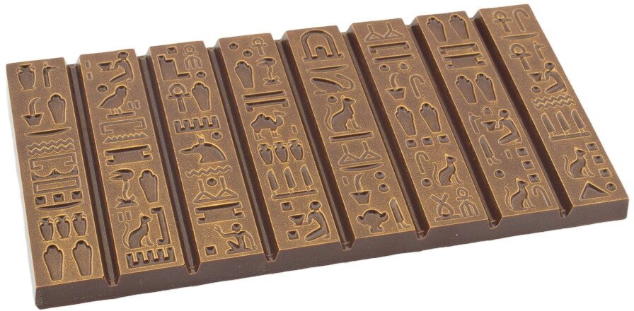 Подарочная шоколадная плитка Frade/Фраде - Плитка Египетская сила (вес-132г) (молочный) - фотография № 1