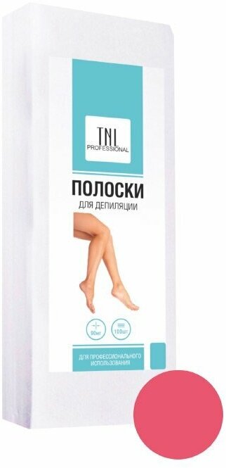TNL полоски для депиляции 100ШТ розовый