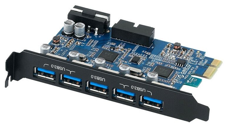 Контроллер USB 32 Gen1 ORICO PVU3-5O2I