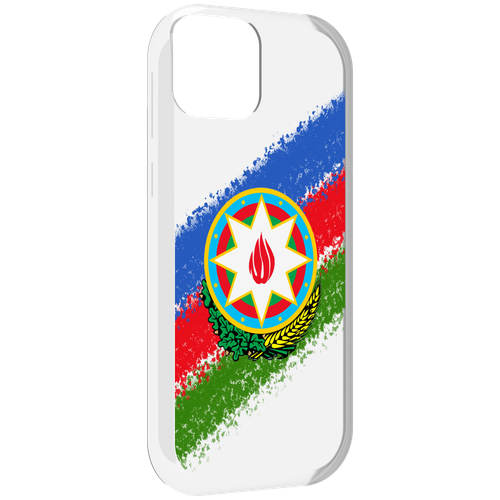 Чехол MyPads герб флаг Азербайджана для UleFone Note 6 / Note 6T / Note 6P задняя-панель-накладка-бампер