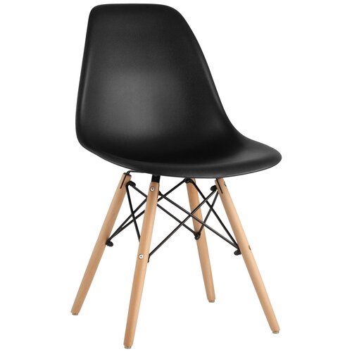 фото Стул eames, черный, 1 шт. stool group