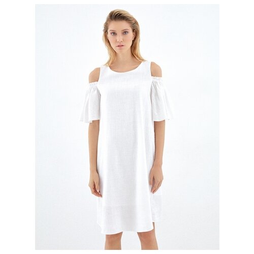 фото Платье zarina, размер 42(xs), белый