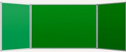 Изображение товара Доска меловая - магнитная Attache Economy Attache зеленая 100х300 2-створ.