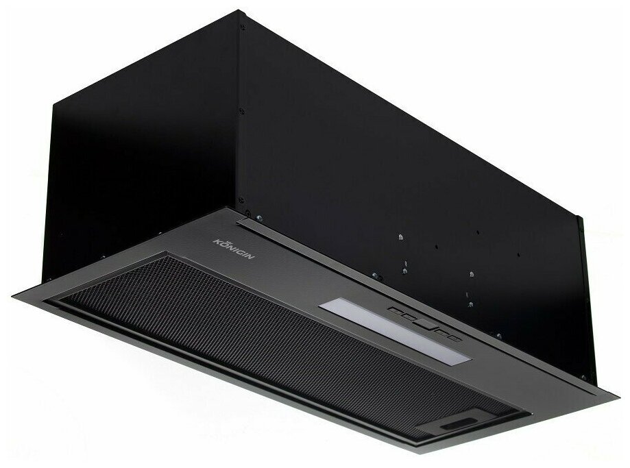 Кухонная вытяжка Konigin Insait Full  встраиваемая  60 см   черная