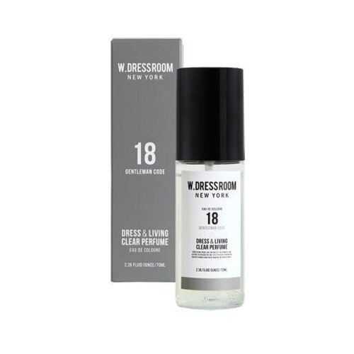 Парфюмированный спрей No.18 Dress & Living Clear Perfume No.18 Gentleman Code W. Dressroom 70 ml