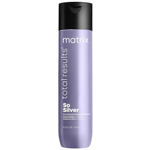 Шампунь нейтрализующий желтизну MATRIX COSMETICS MATRIX Total results So Silver, 300 мл