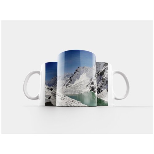 фото Кружка "горы, снег, зима" 320 мл lotsprints