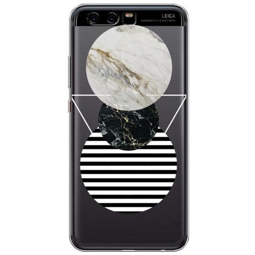 фото Силиконовый чехол "пирамида из кругов" на huawei p10 / хуавей п10 case place