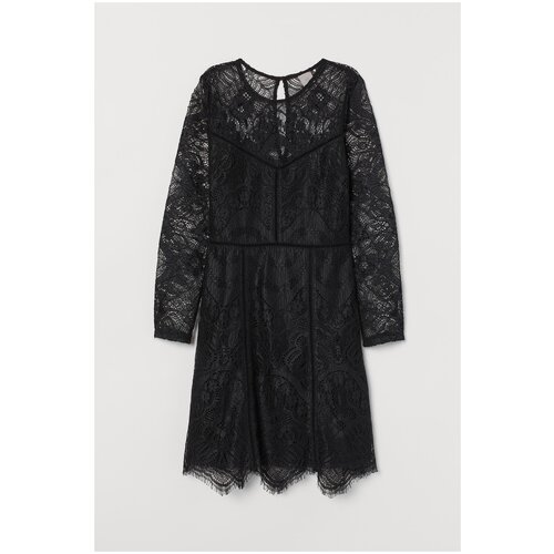 Платье H&M, размер 6, черный