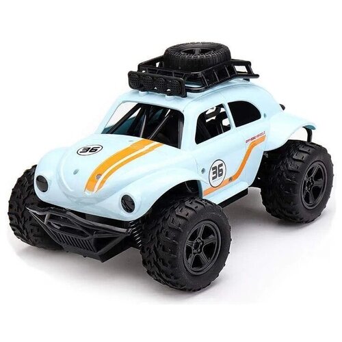 Радиоуправляемая машина MN MODEL БигФут (голубой) 2WD 2.4G 1/18 RTR