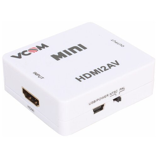 Конвертер HDMI AV, VCOM DD494 цифровой конвертер vcom av to hdmi dd497
