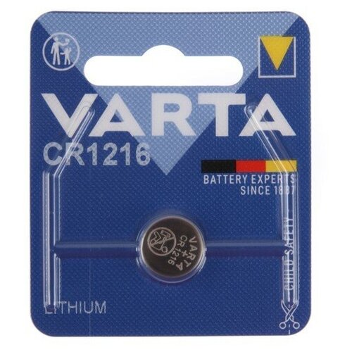 Varta Батарейка литиевая Varta ELECTRONICS CR 1216