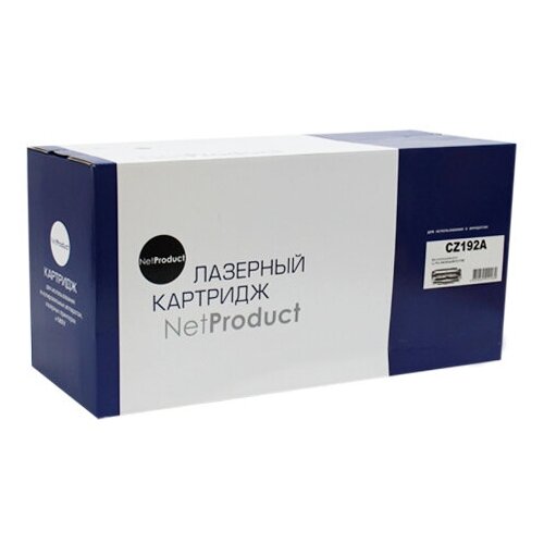 Картридж NetProduct N-CZ192A, 12000 стр, черный картридж netproduct n cz192a 12000 стр черный