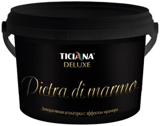 Декоративное покрытие Ticiana Pietra di marmo белый 0.45 л