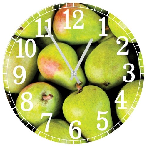фото Svs настенные часы svs 3501308 kitchen груши