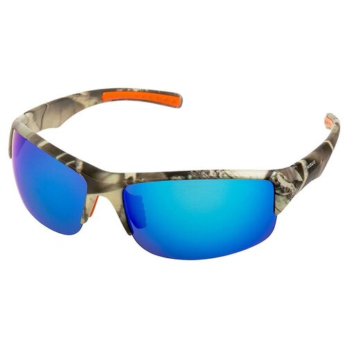 фото Солнцезащитные очки nisus, спортивные, с защитой от уф, зеркальные, градиентные, фотохромные, поляризационные, синий