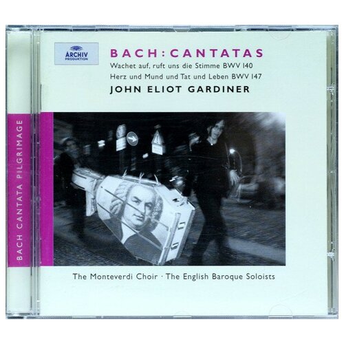 audio cd bach j s cantatas bwv 156 159 AUDIO CD BACH: Cantatas BWV 140, 147, Gardiner. 1 CD