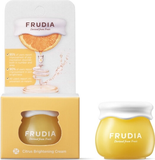 Крем-смузи для лица с цитрусом, придающий сияние Citrus Brightening Cream, мини-версия Frudia, 10 гр