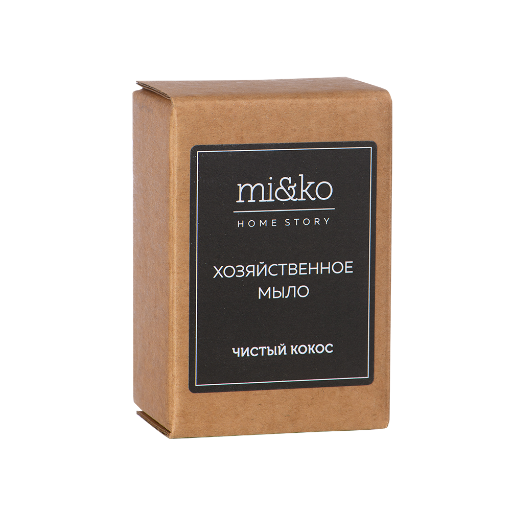 Хозяйственное мыло Чистый кокос, 175 г, MiKo