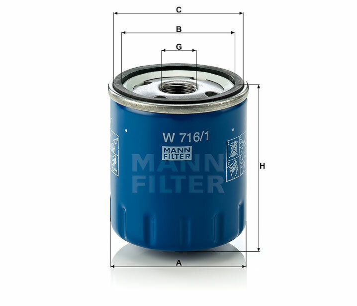 Масляный фильтр Mann-Filter - фото №10