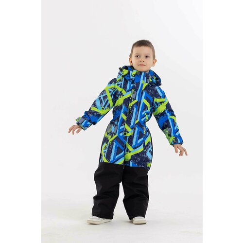 Комбинезон Velikonemalo, размер 104, водонепроницаемость 3000 мм вод. ст., зеленый