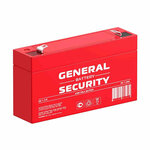 Аккумуляторная батарея General Security GS1.3-6 - изображение