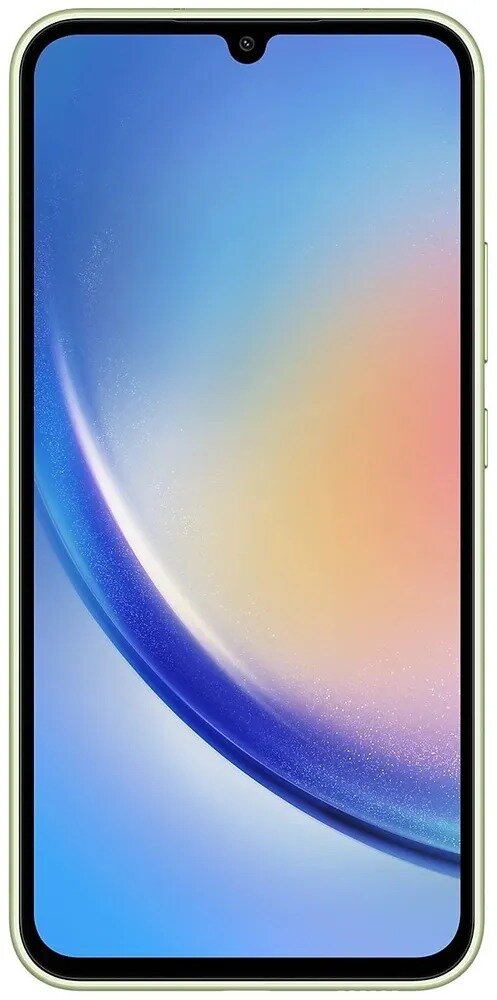 Смартфон Samsung Galaxy A34 5G 6/128 ГБ, Dual nano SIM, лайм — фото 1