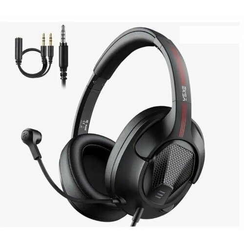 Игровые наушники с микрофоном EKSA Air Joy черные 129000₽