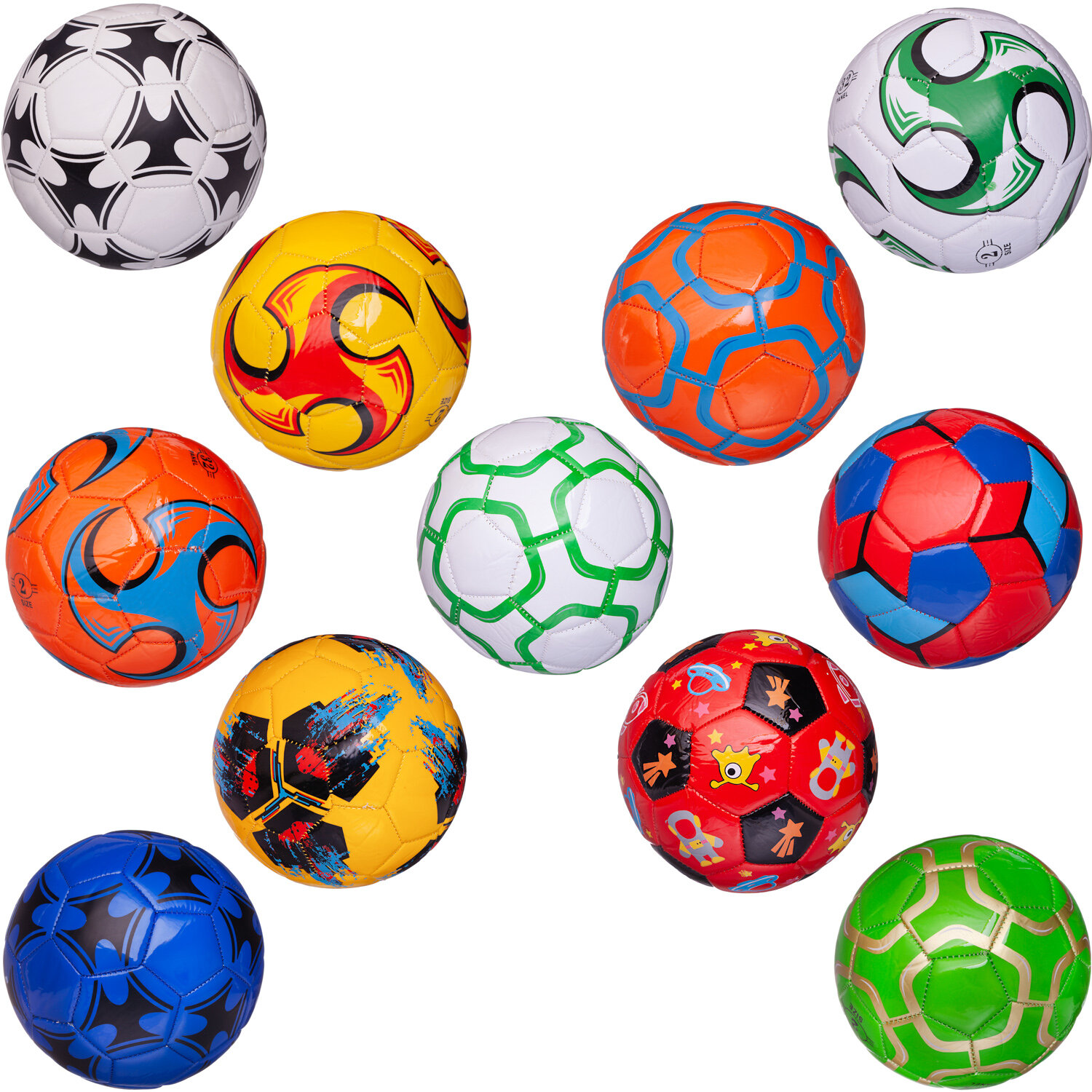 Мяч футбольный Junfa 15см в ассоритменте ZY1235766