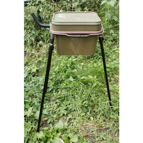 фото Сподовая закормочная станция eastshark комплект с ведром 5л и стойками