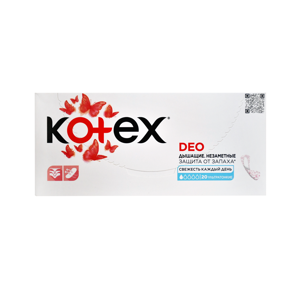 Ежедневные прокладки Kotex Deo Ultraslim, 20 шт. - фото №12