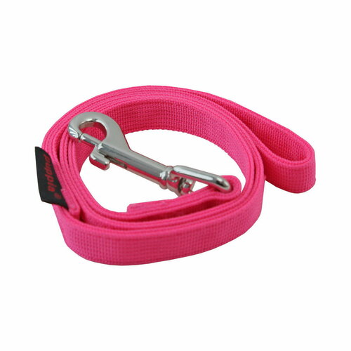 Поводок для собак Neon PUPPIA, розовый, 150х1.5см (Южная Корея)