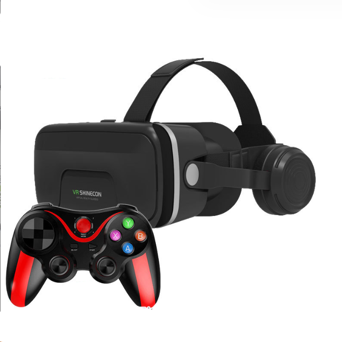 фото VR Очки виртуальной реальности с джойстиком