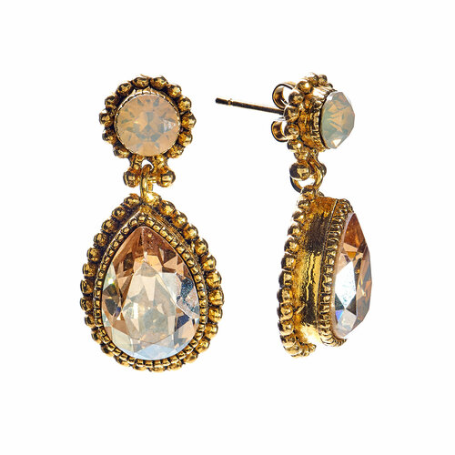 Серьги Une Ligne, кристаллы Swarovski