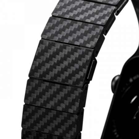 Ремешок Pitaka Carbon Fiber Modern для Apple Watch Series SE/7-1 42/44/45 mm (AWB1003) — фото 11