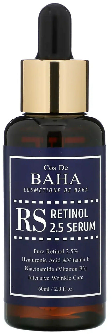 Сыворотка омолаживающая "Retinol 2,5 Serum" от COS DE BAHА, 60 мл
