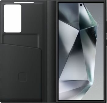 Чехол Samsung (флип-кейс) для Galaxy S24 Ultra Smart View Wallet Case S24 Ultra черный (EF-ZS928CBEGRU)
