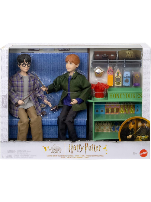 Игровой набор с куклой Игровой набор с куклами Гарри Поттер и Рон Уизли в Хогвартс-Экспрессе