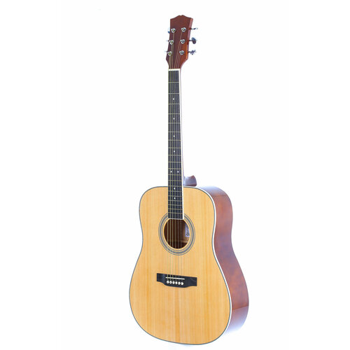 Акустическая гитара Fabio FAW-801,41 дюйм, ель, глянцевая акустическая гитара fabio faw 702bl