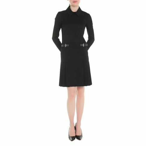 Платье MOSCHINO JEANS, размер 38, черный куртка moschino jeans размер 38 черный