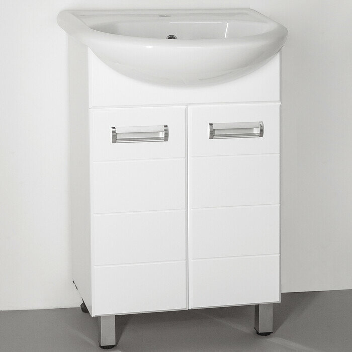 фото Тумба под раковину Style line Ирис 55 белая (4650134471533)