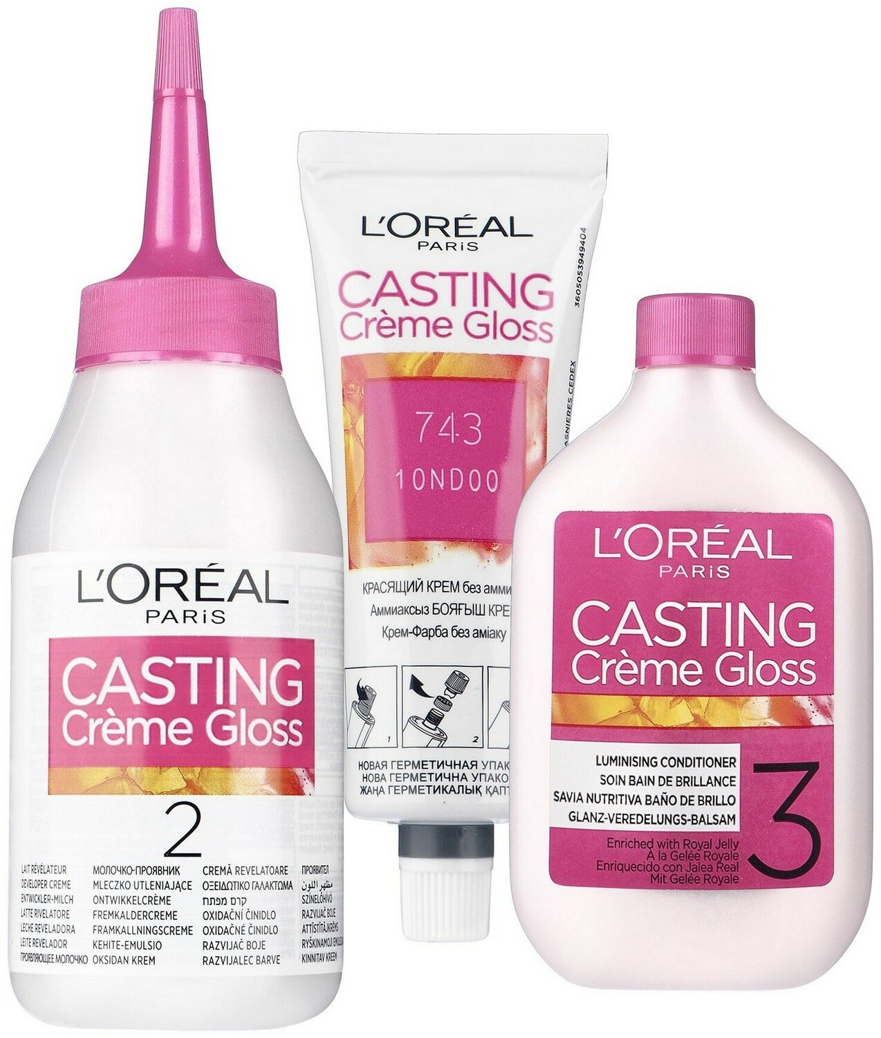 Краска-уход для волос Loreal Paris Casting Creme Gloss 518 Карамельный Мокко - фото №13