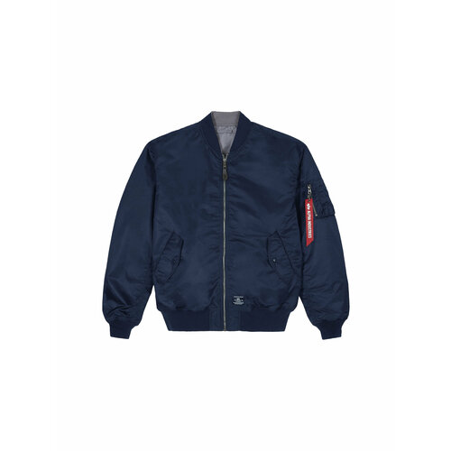 alpha industries l 2b cropped gen ii flight Куртка ALPHA INDUSTRIES, размер L, синий