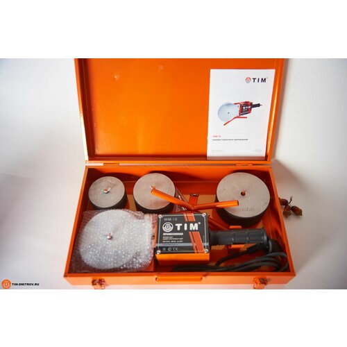 Паяльник для ППР труб и фитингов 75-110 2000 вт TIM WM-16 TIM Инженерная сантехника 6624₽