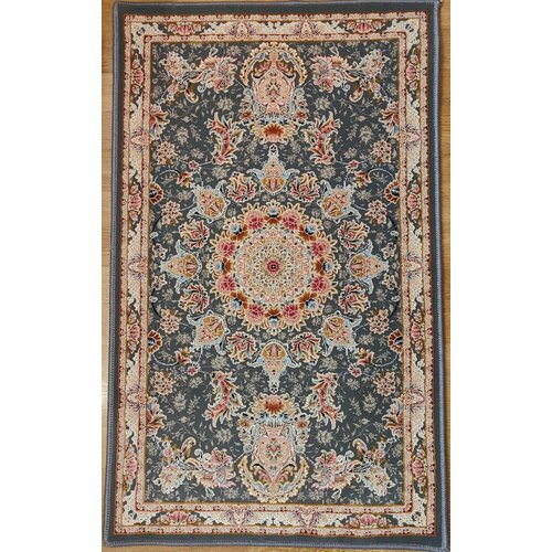 Коврик персидский высокоплотный с рельефным ворсом 