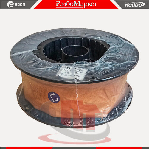 Изображение товара Сварочная проволока омеднённая Edon WW1.2-15 (1,2 мм, 15,0 кг, D300)
