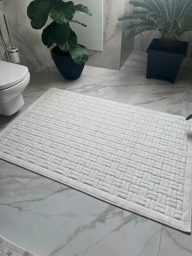 Изображение товара Коврик Natali's Carpets на пол для ванной и туалета большой 120х180 см Турция