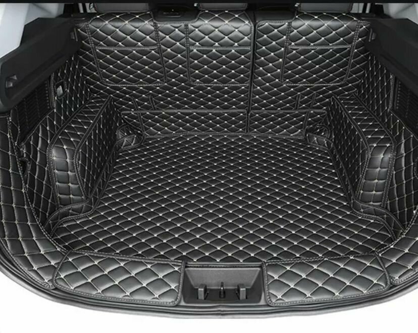 фото Комплект 3D ковров в багажник Chery Tiggo 7 Pro / Черри Тигго 7 Про 2021-2022 г. в