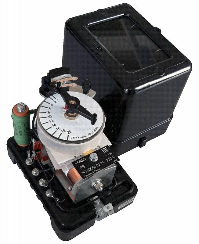 Реле времени РВ143 УХЛ4, 220В, Тсраб 1-20с ун. компл, АРТ.261430247 01